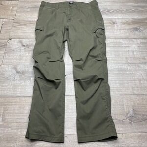 Vertx Pants Pro Mens 40x32 OD Green Polyester Cotton Lycra Tactical Cargo 12033